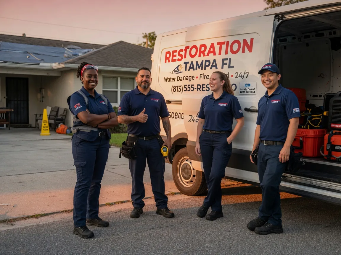 Water Damage Restoration company in Stroh, IN