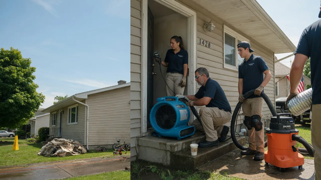Water Damage Restoration in Stroh, IN near me